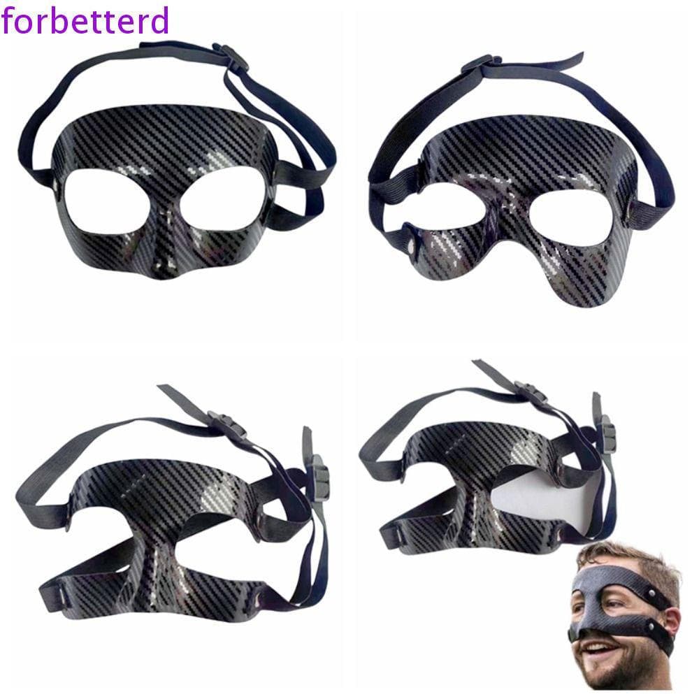 Máscara De Proteção FORBETTERD , Capa Facial De Basquete Para Rosto Superior De Máscaras , Com Acolchoamento