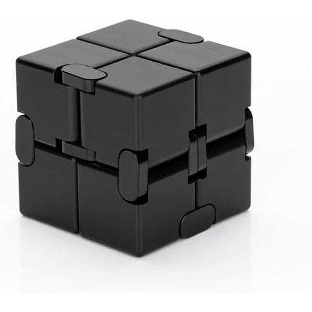 Cubo Infinito Brinquedos Fidget Alumínio Metal Alívio Do Estresse De Dedo-Prime Para E Ansiedade/Addd