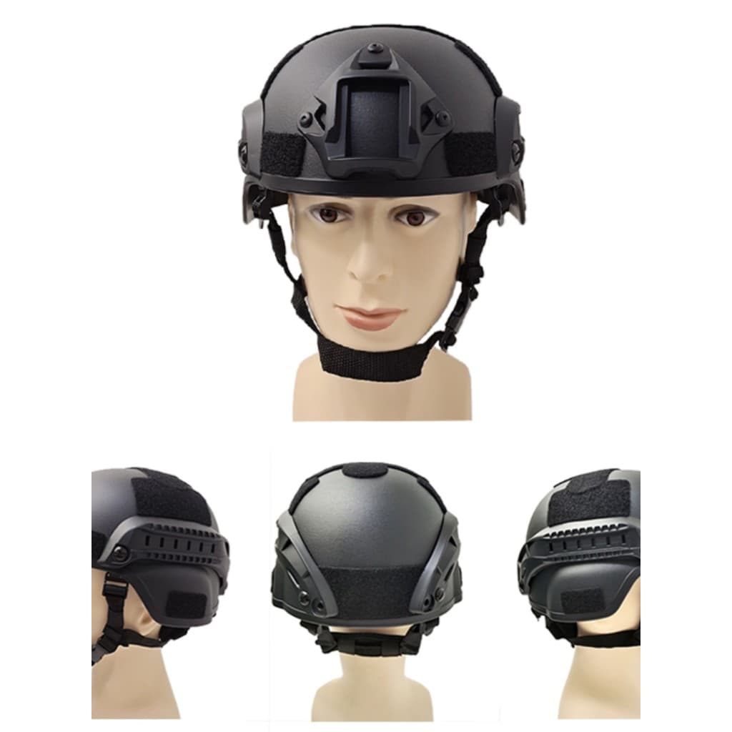 Versão esportiva MICH2000 Capacete tático COS Outdoor CS Protection Mickey Guide Rail Game Capacete