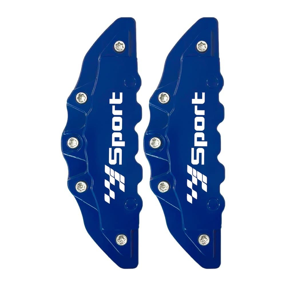 Par Capa Pinça Freio Azul - Sport Design Aro 15+ Cola