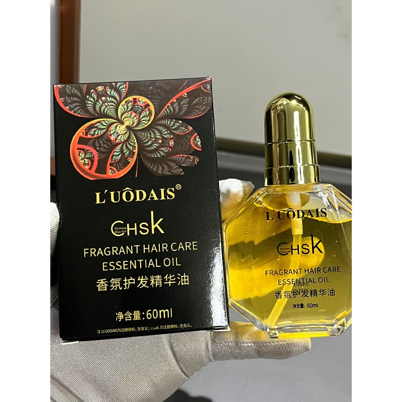 Genuíno Luodaishi fragrância cuidados com o cabelo essência óleo Anti-secagem cabelo crespo suavização cuidados cabelo c