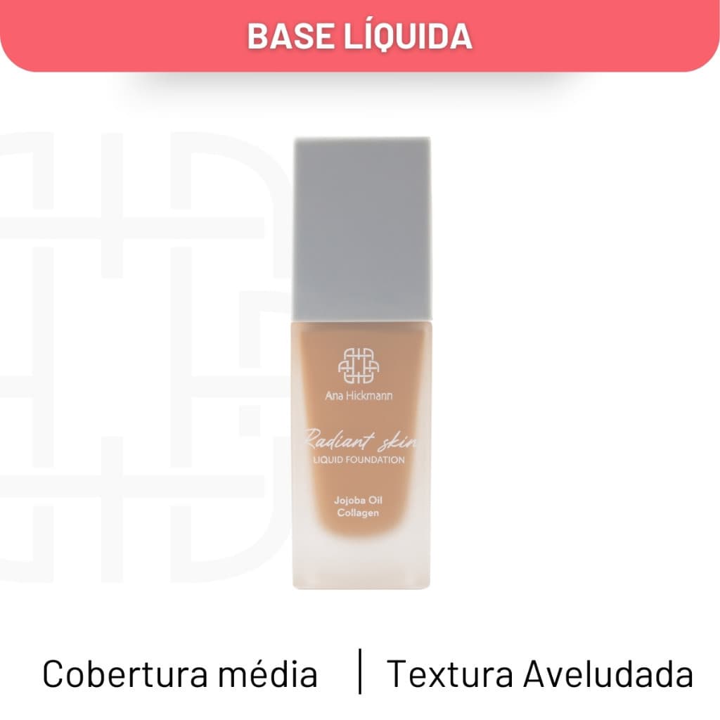 Ana Hickmann Liquid Foundation Radiant Skin - Base Líquida N14