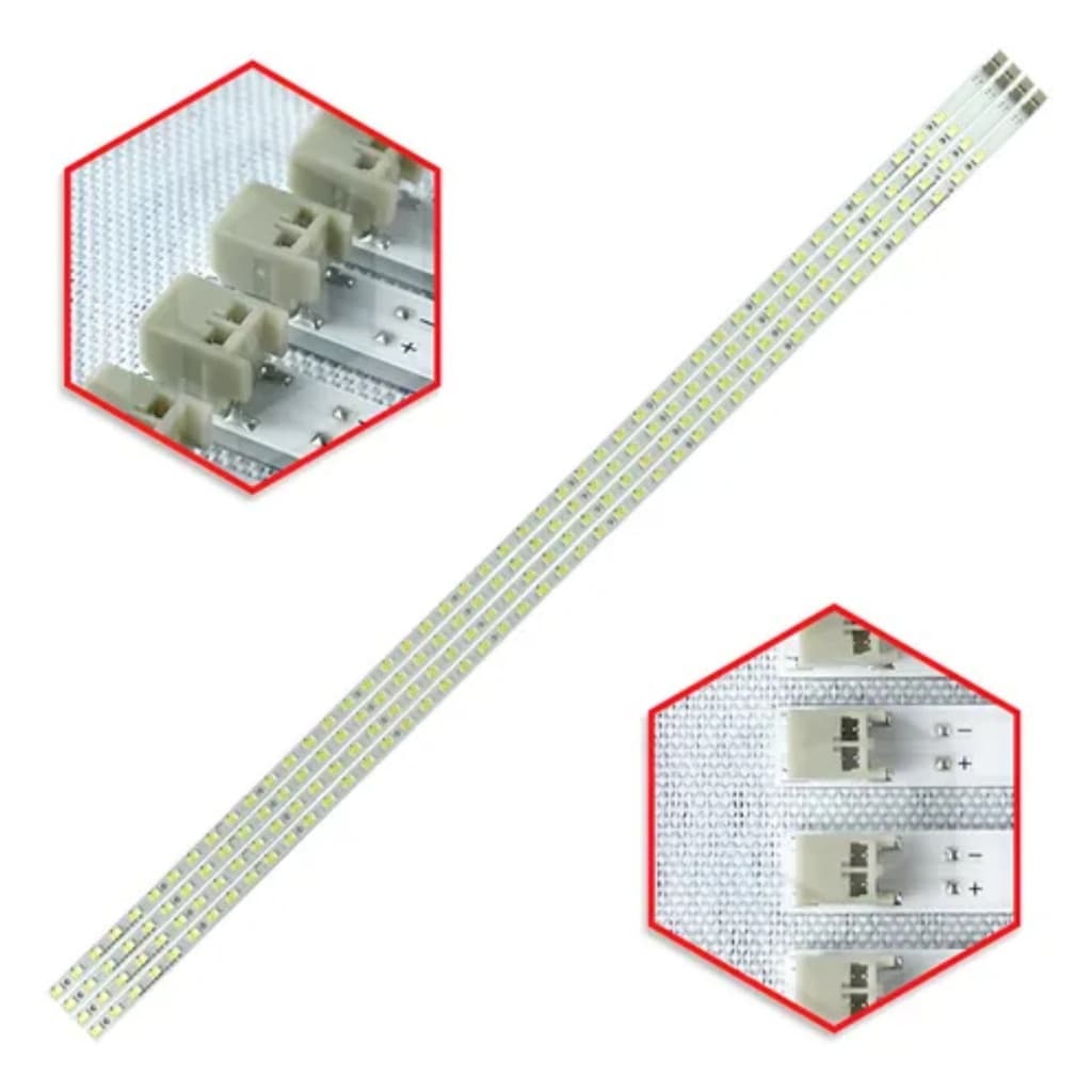 KIT 4 BARRAS DE LED PARA PHILIPS 46PFL7606 46PFL7606D 46PFL7606D/78