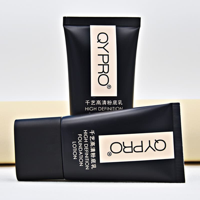Qianyi base líquida corretivo creme hidratante corretivo corretivo refrescante hidratante luz maquiagem brilho