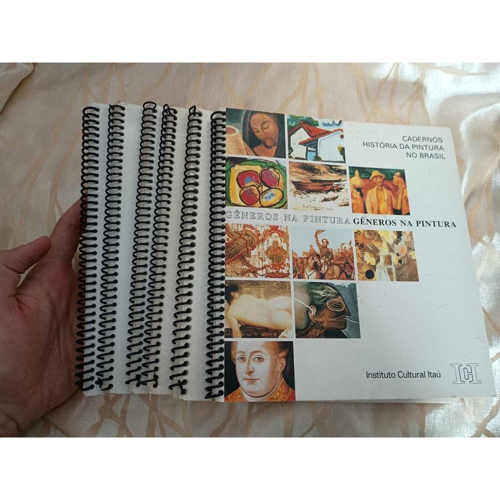 Kit 6 Livros: Cadernos História da Pintura no Brasil autor Instituto Cultural Itaú