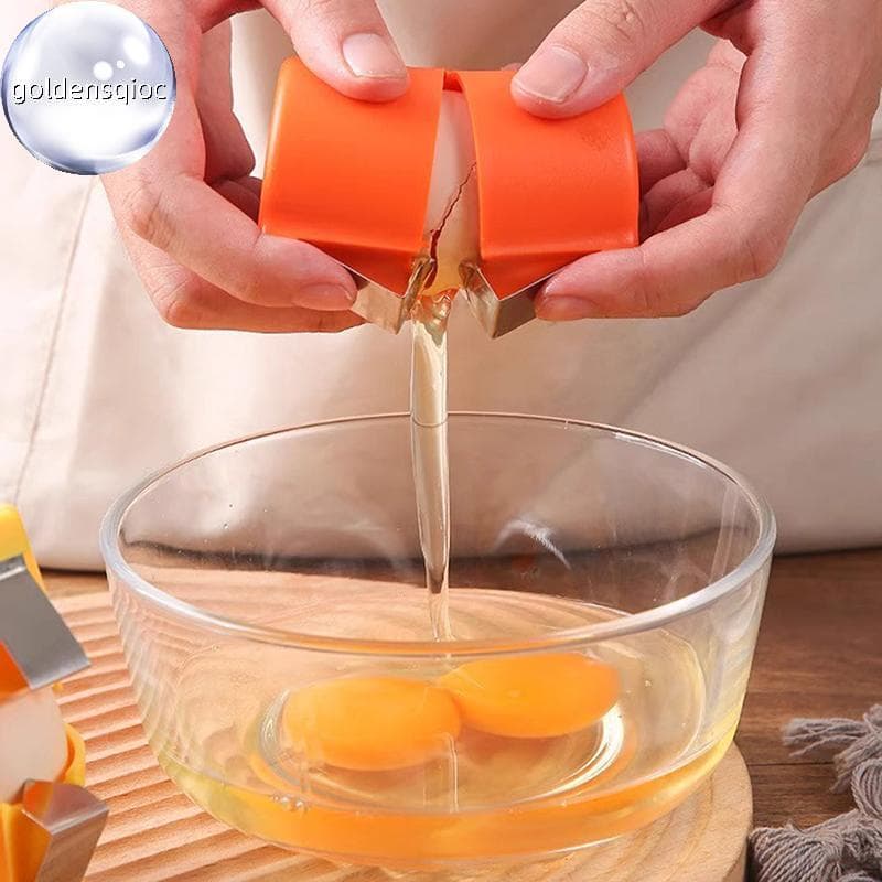 Separador De Casca De Ovo Dourado Portátil , Abridor Doméstico , Ferramenta De Corte Para Casa , Cozinha , Cozimento