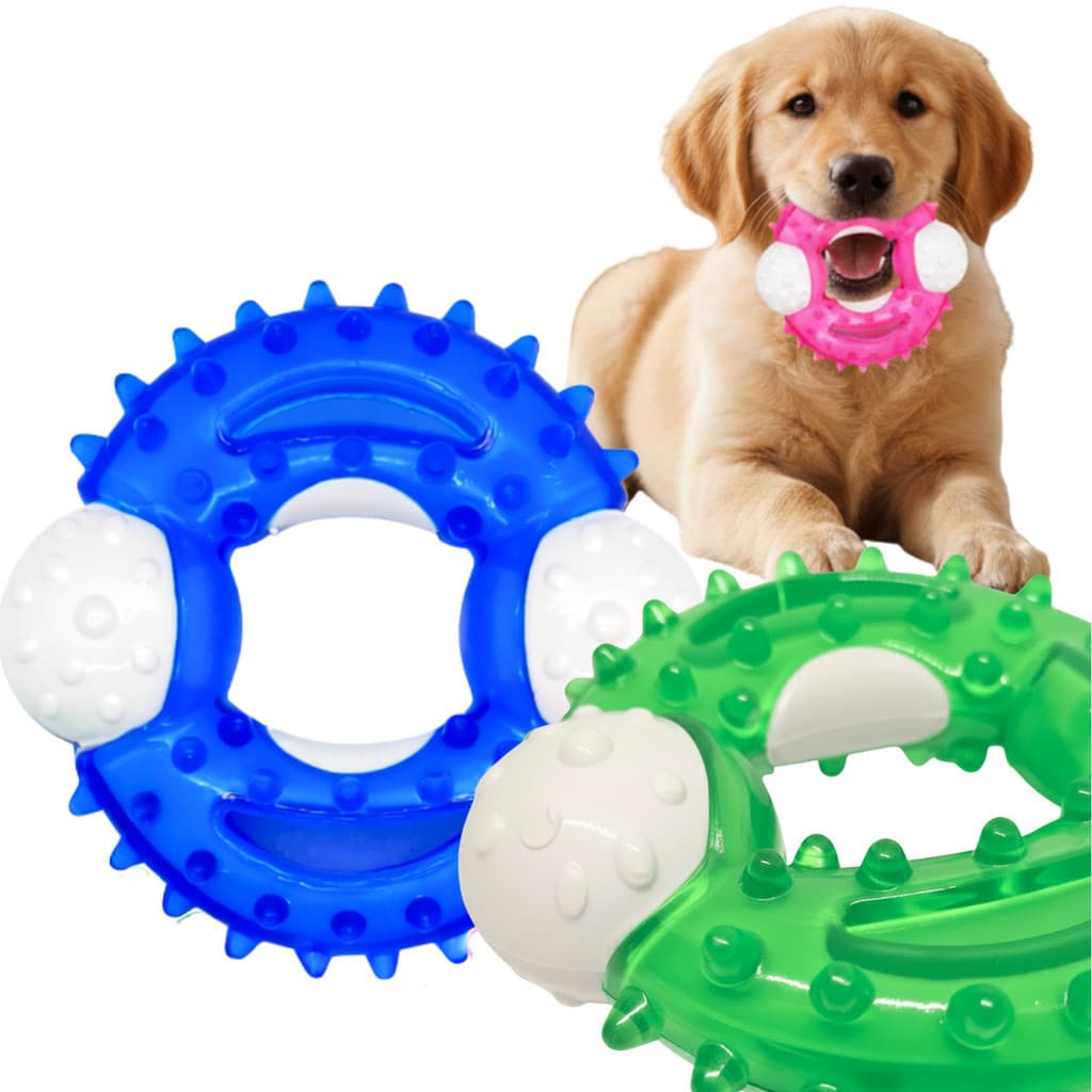Brinquedo Para Cachorros Mordedor redondo Nylon Pet Cães Forte