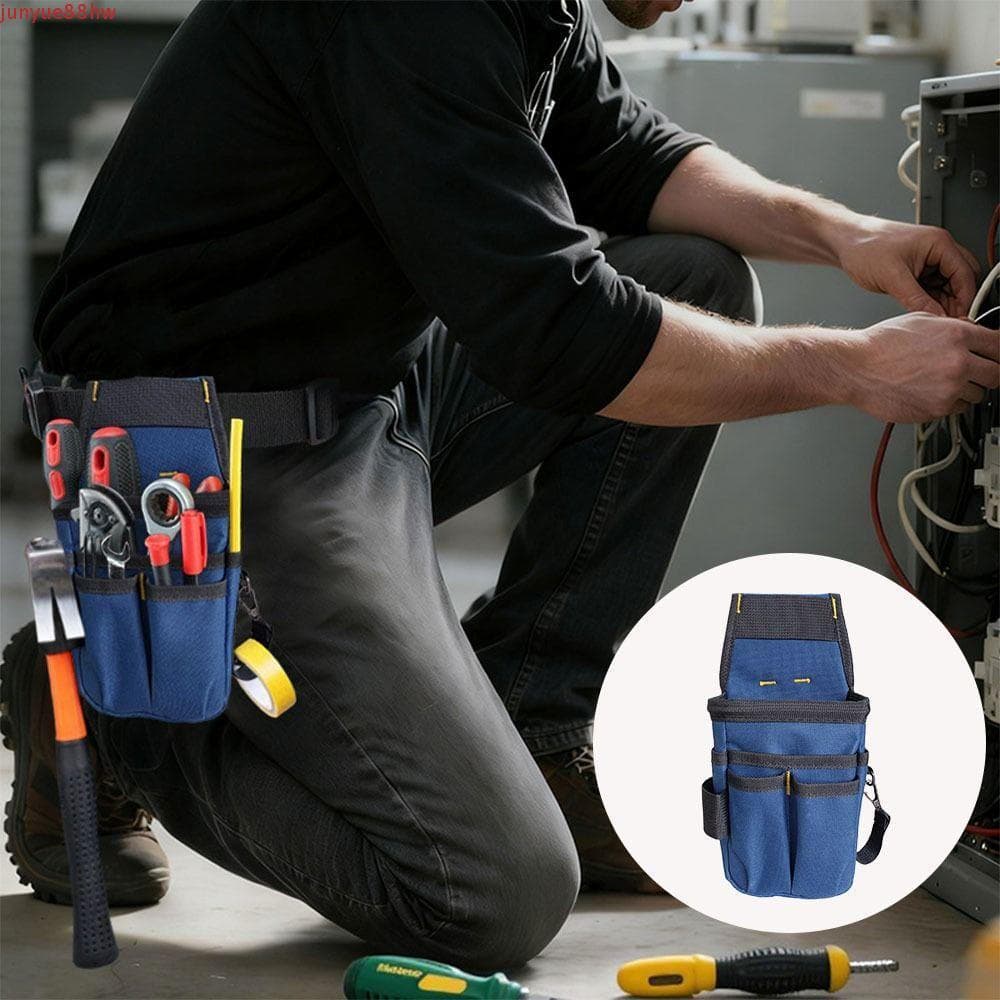 Bolsa De Cinto JUNYUE , Ferramentas Para Eletricista Resistente Ao Desgaste Ajustável De Hardware Multicamadas
