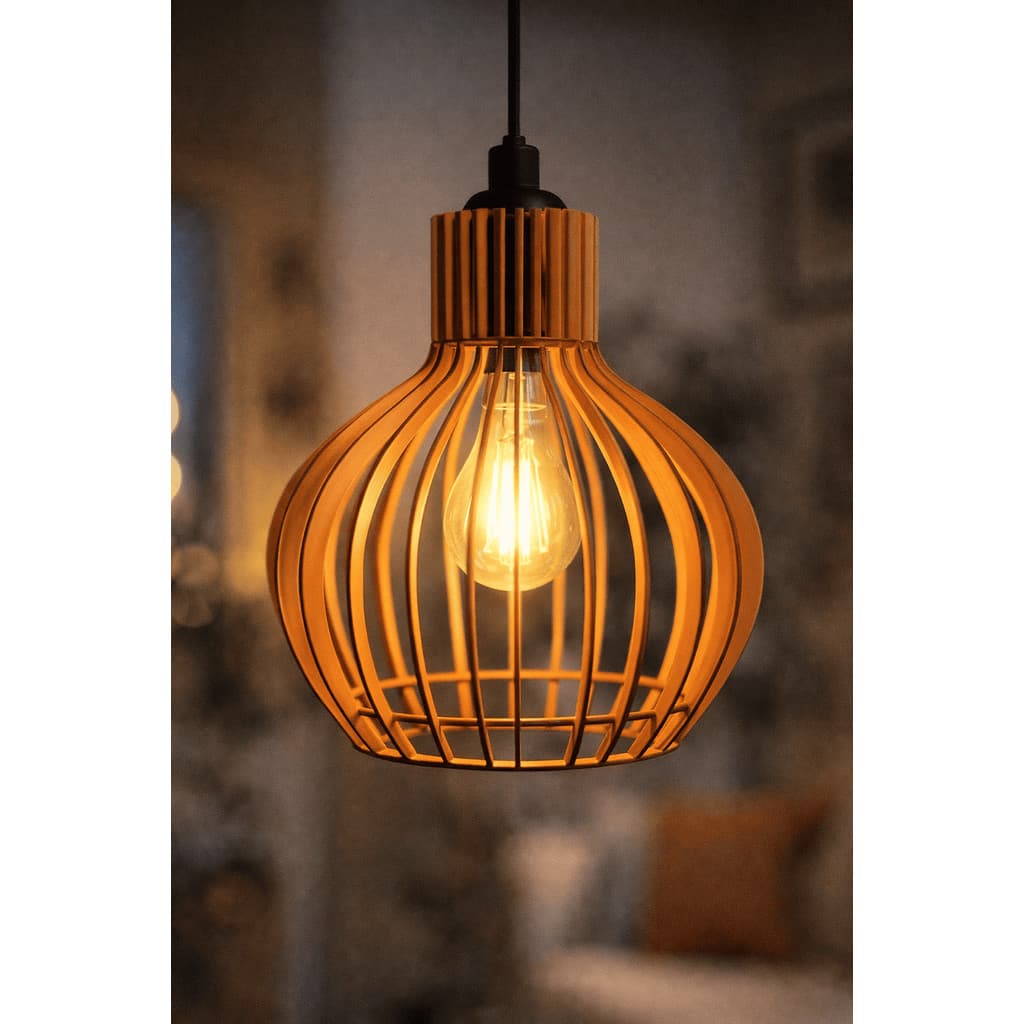 Luminária De Teto Pendente Ideal Para Iluminação Luminária