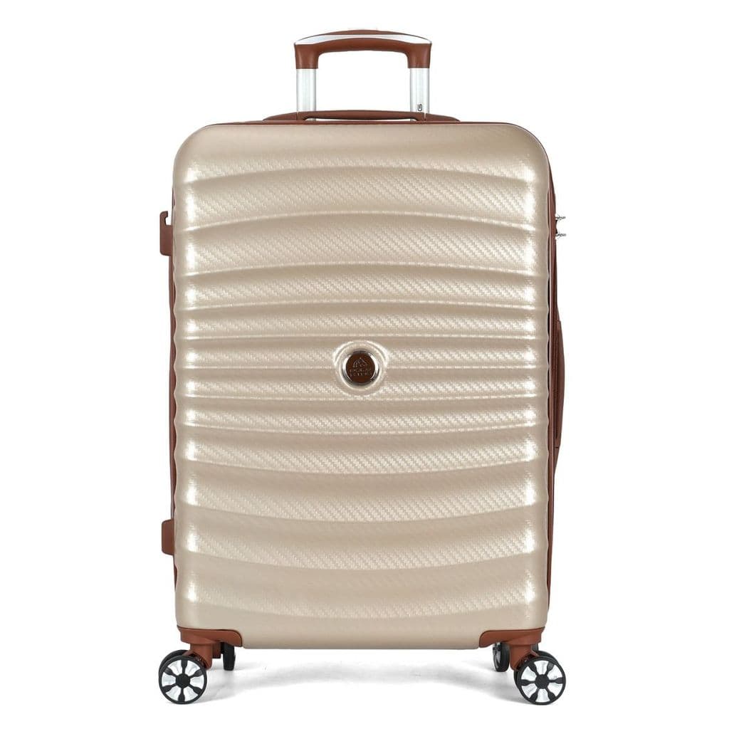 Mala de Viagem Média 23kg Expansiva Policarbonato Rodas Duplas 360º - Colorado - Polo King