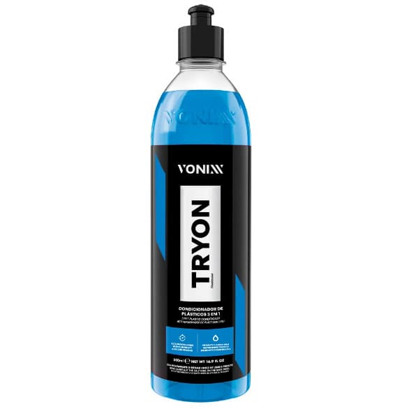 Tryon 500ml Restaurador Plásticos Internos Externos e Borrachas 3 em 1 Vonixx