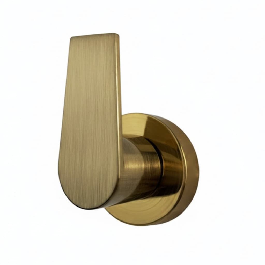 Acabamento Registro Pressão Gaveta Redondo Dourado Escovado 1/2 3/4 Padrão Deca Metal Banheiro