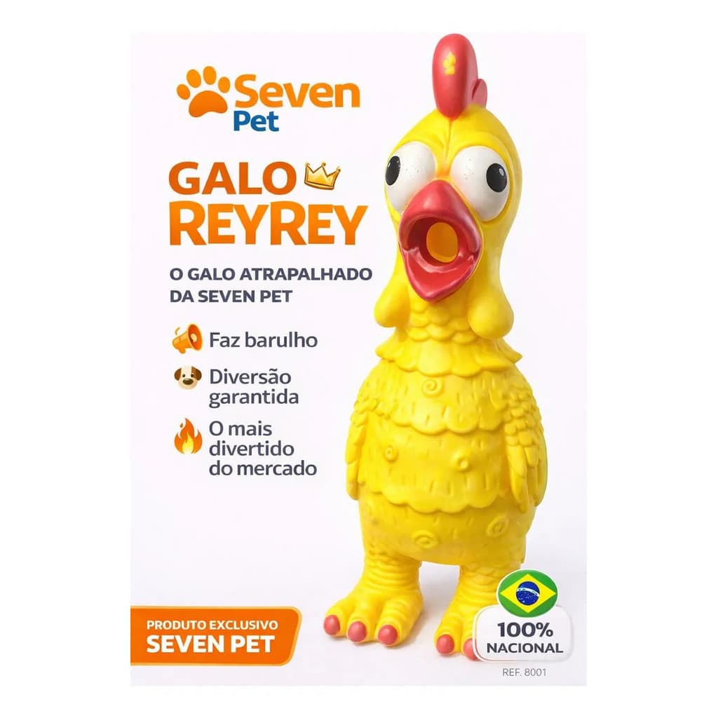 GALO FRANGO MORDEDOR PET 28 Cm