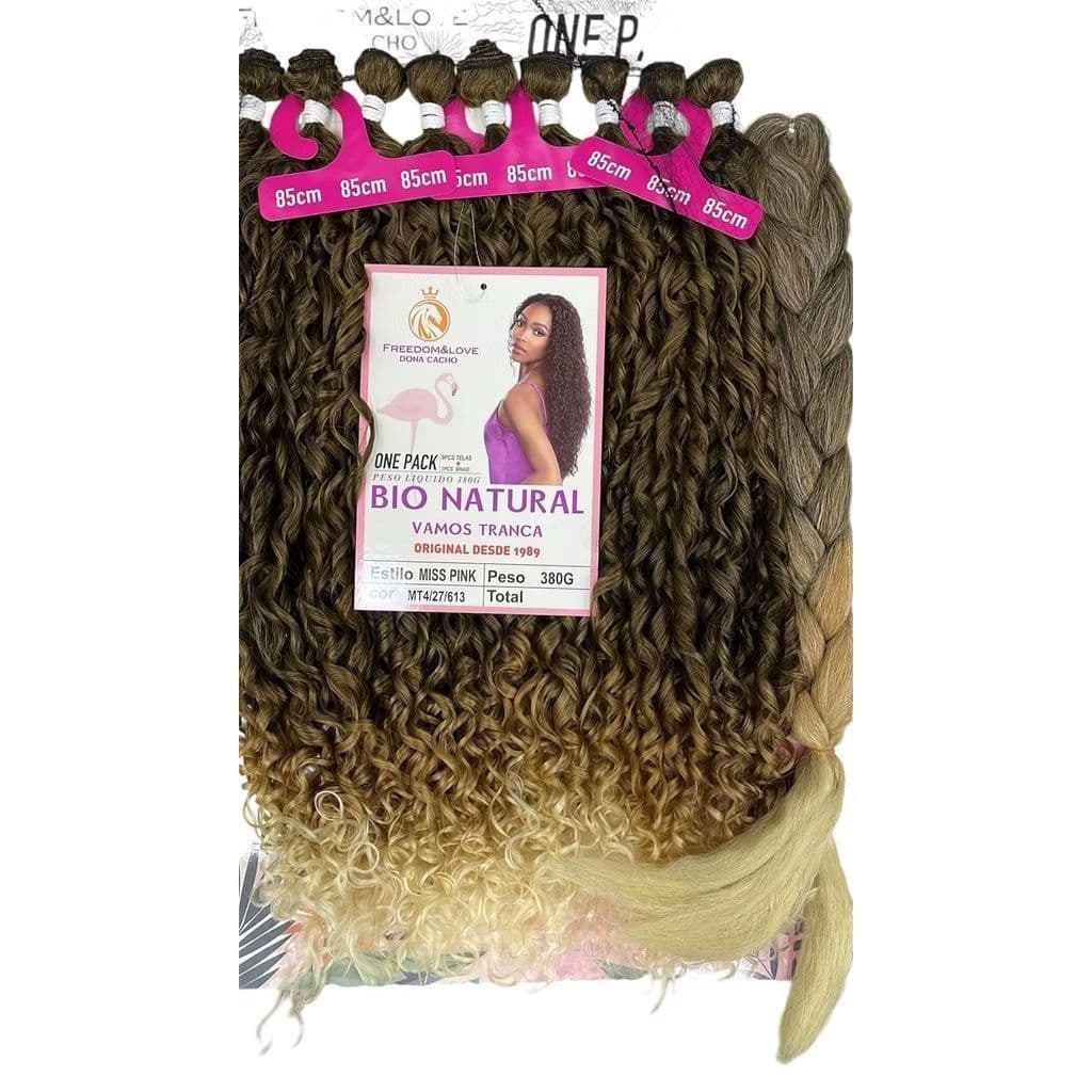 Cabelo Bio Natural Miss Pink 85cm 380g Freedom&Love Dona Cacho