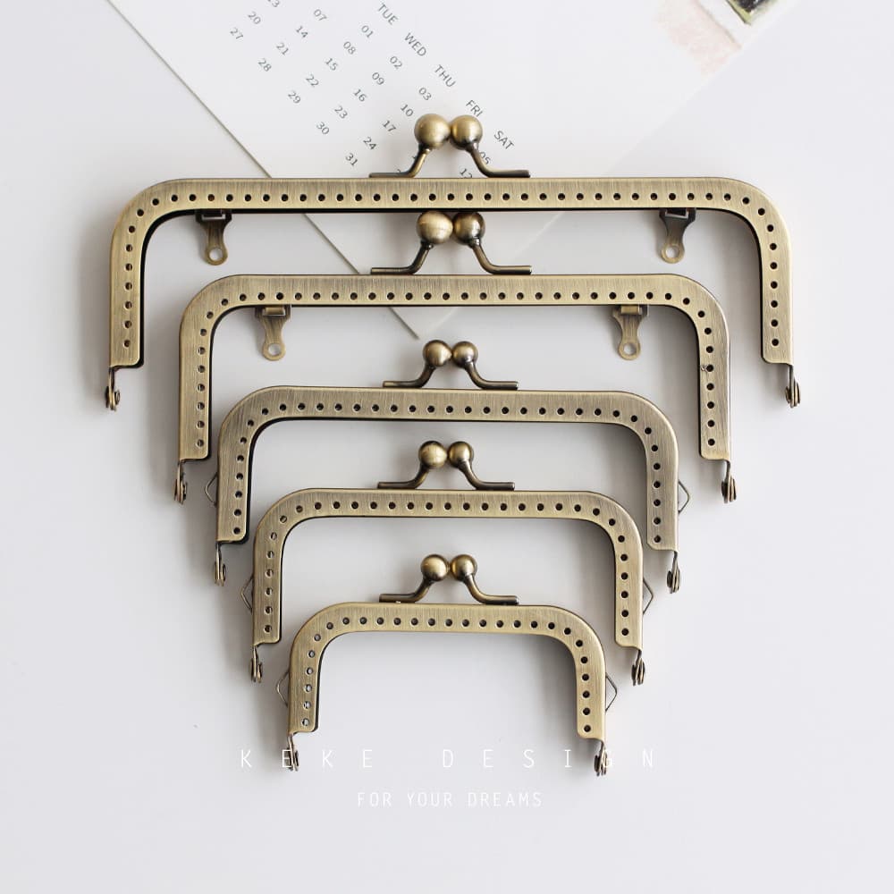 Cacau Cacau Cacau|Multi-tamanho brilhante boca quadrada tecido de ouro artesanal DIY boca saco de ouro acessórios-F17