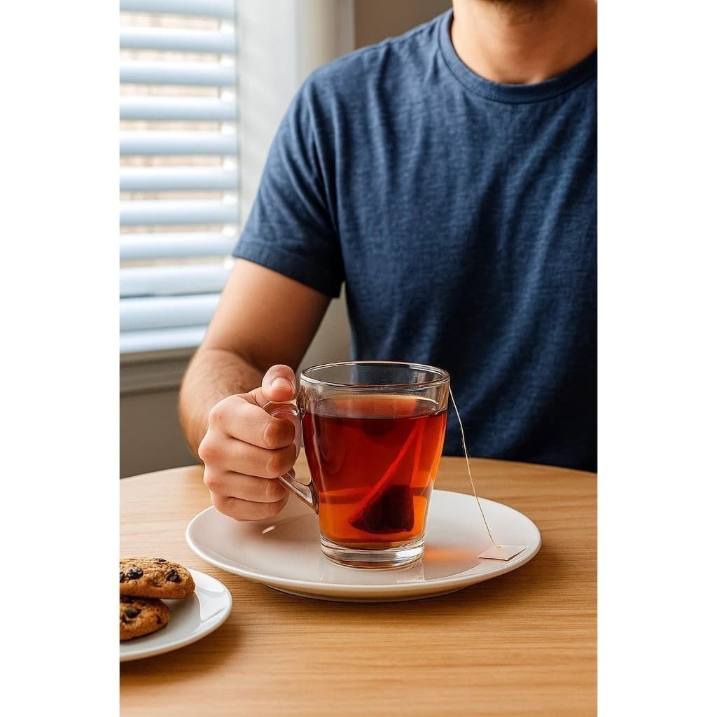 Conjunto 3 canecas vidro 265 ml transparente café chá elegante