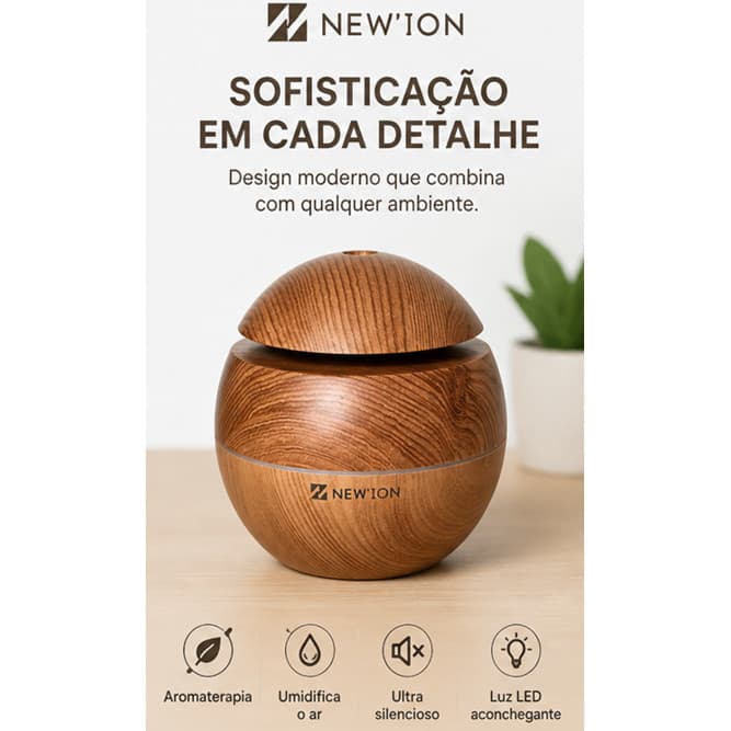 Umidificador de Ar e Aromatizador