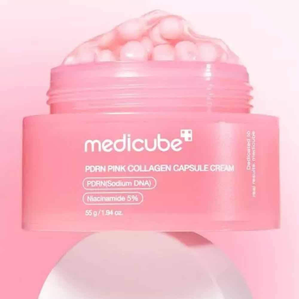 MEDICUBE PDRN Creme Cápsula De Colágeno Rosa 55ml