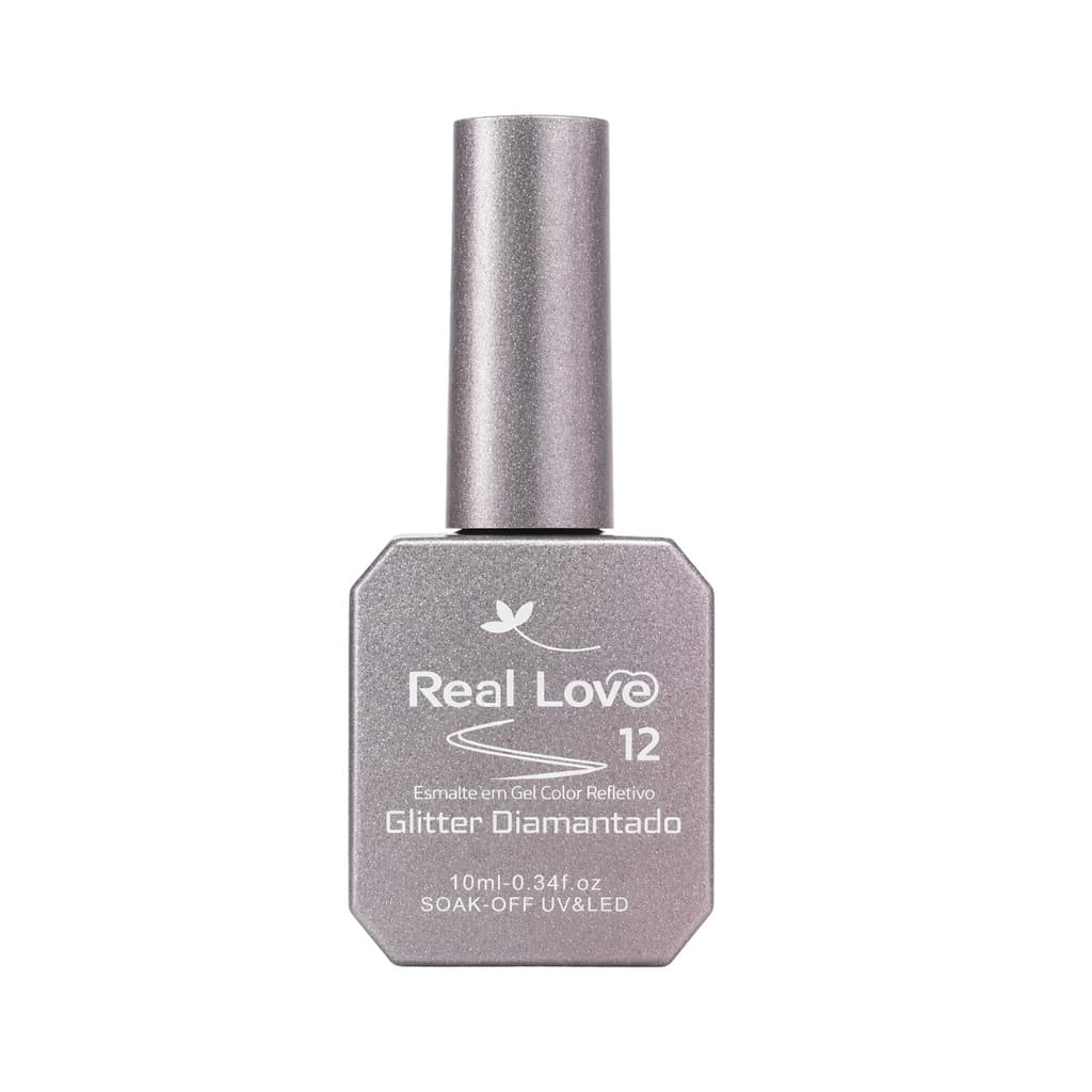 Esmalte em Gel Refletivo Real Love Coleção LT-39 Cor: 12