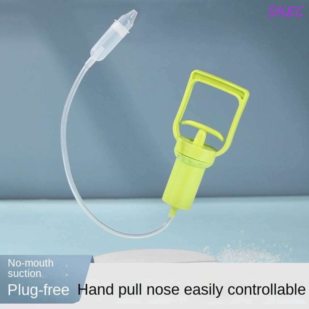 SKEC Aspirador Nasal Infantil , Cabeça De Silicone De Sucção A Vácuo De Ranho , Limpador De Nariz Recém-Nascido , Lavage