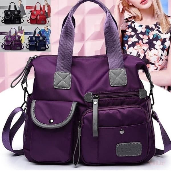 Crazy Bag New Fashion Women Waterproof Oxford Tote Bag Casual Nylon Shoulder Bag Large Capacity Travel Bag