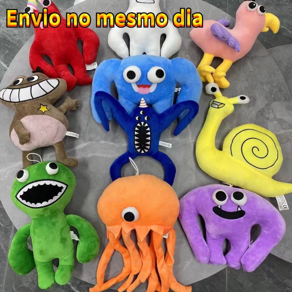 < Banban Garden > Brinquedo de pelúcia Jogo Jumbo Josh da Banban Boneca de pelúcia Animal de pelúcia adequada para fãs e