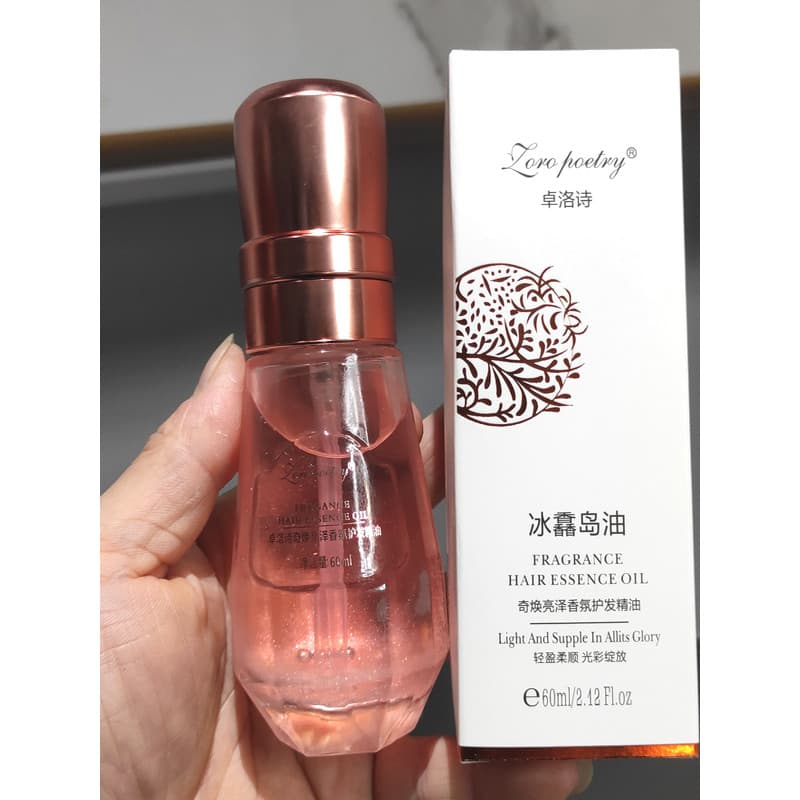 Dross Islândia Óleo Milagre Brilhante Fragrância Condicionador Óleo Essencial Reparação de Fragrância Melhora a Secura D