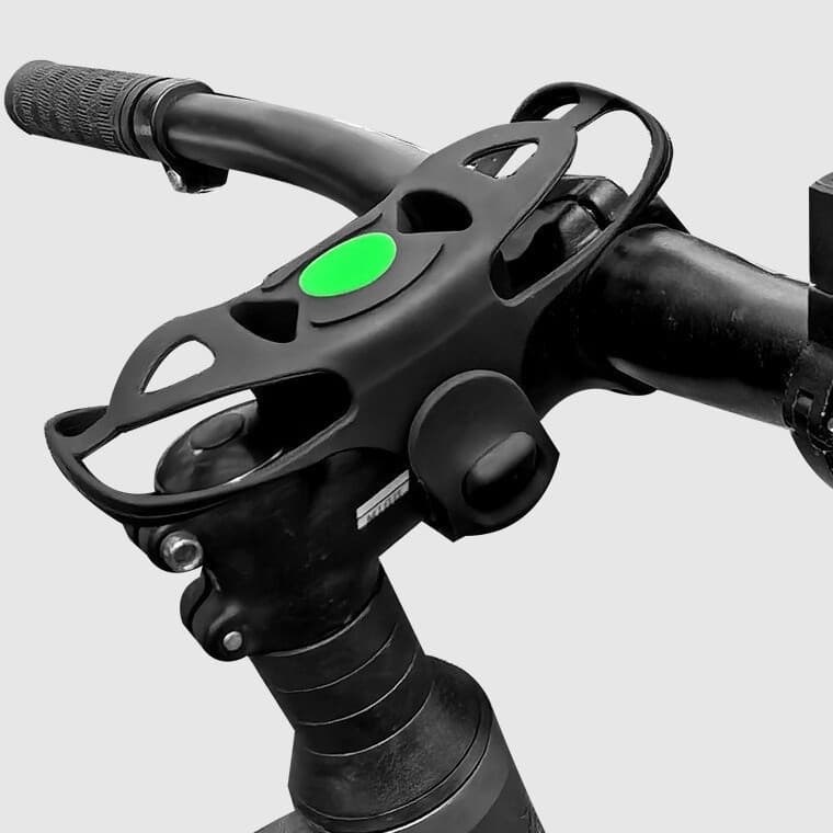Suporte Universal para telefone no guiador Design antiderrapante à prova de choque Alça de Silicone Suporte estável de u