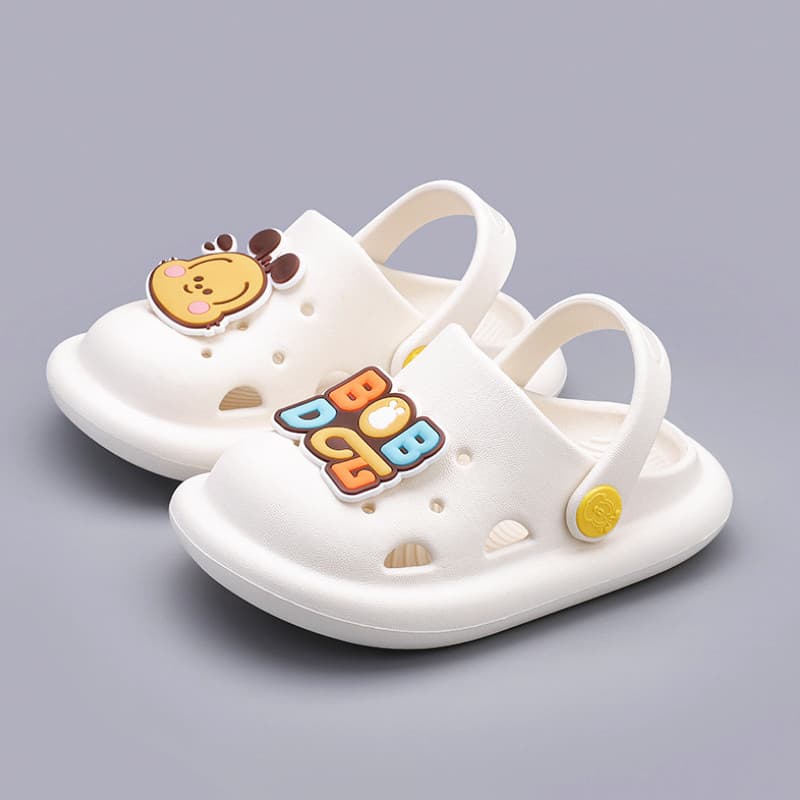 Bonito bebê casa sandálias ao ar livre leve sapatos de praia buraco sapatos Bobo chinelos infantis verão dos desenhos an