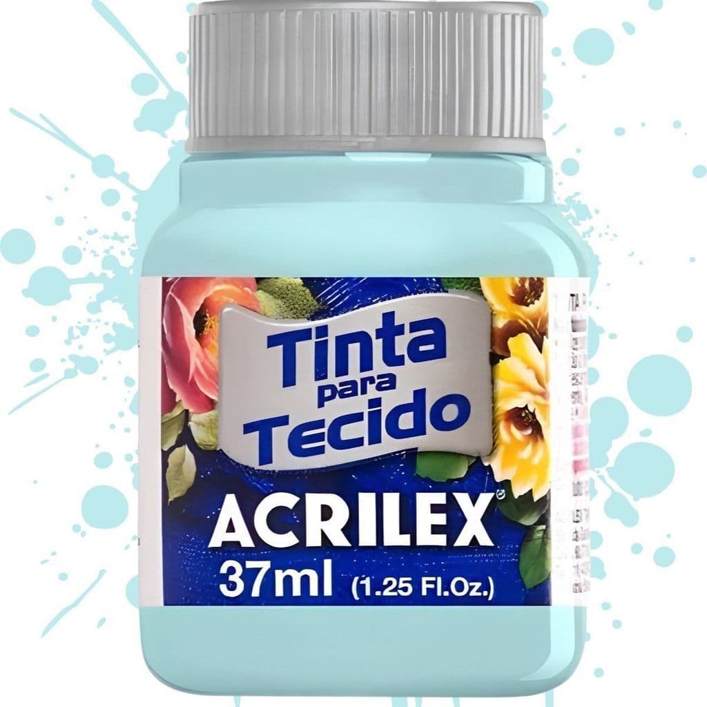 Tinta para Tecido Verde Bebe Acrilex 37ml