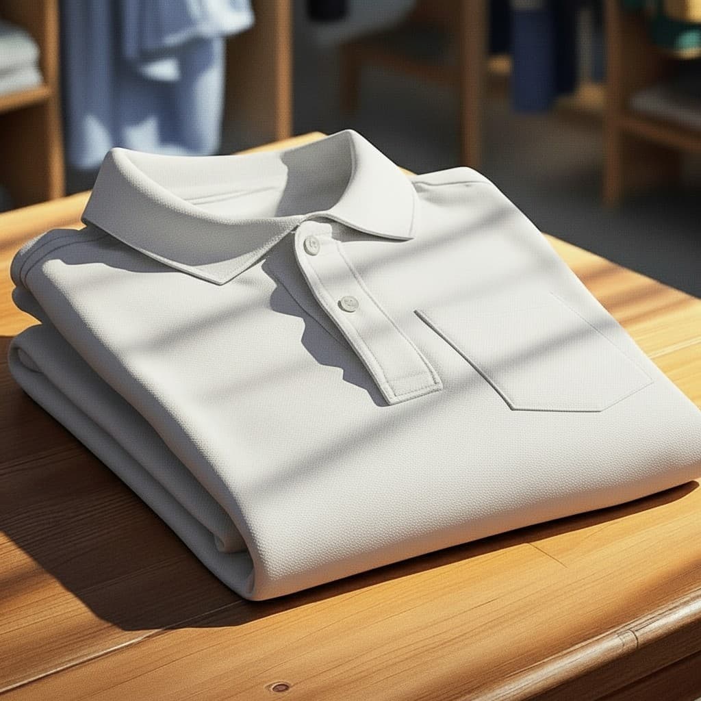 Camisa Gola Polo Branco Exclusiva Sport fino