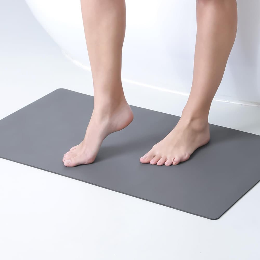 Tapetes De Banheiro Extra Macios Absorventes De Secagem Rápida , Banho Laváveis À Máquina Para Morcego