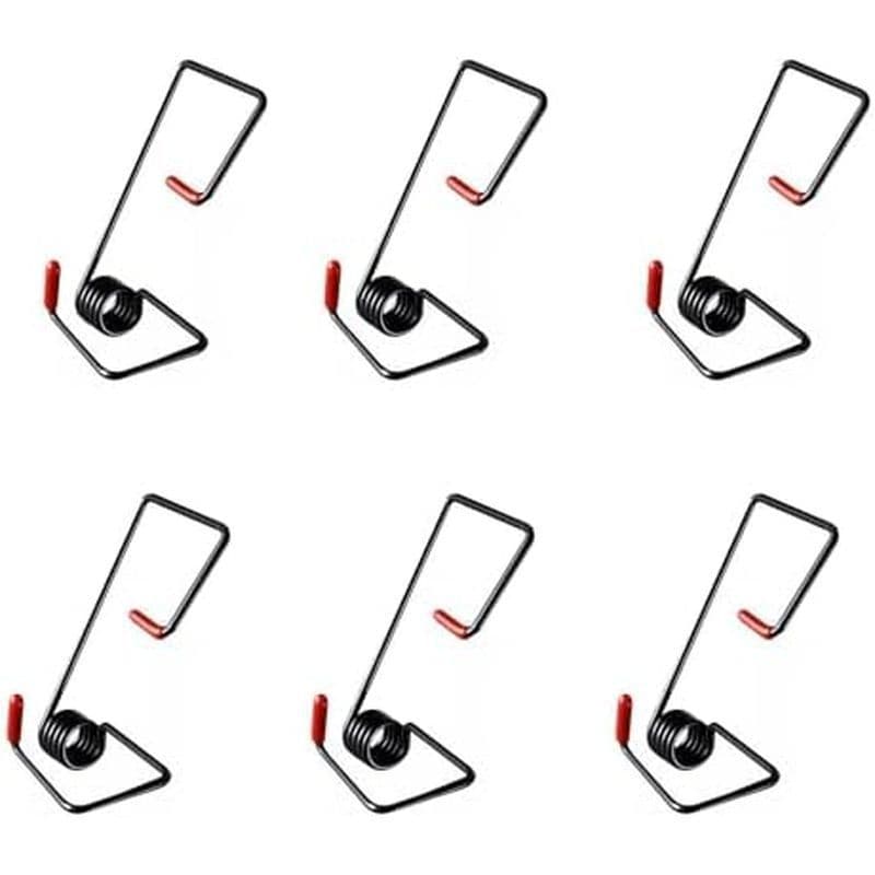 6pcs Molas De Reforço Do Limpador De Pára-Brisa Com Capa De Silicone | Conjunto De Pressão Braço Para Maior Visibilidade