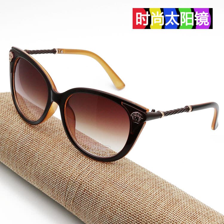 Óculos de sol novo estilo revestimento interno feminino na moda estrela mesmo estilo influenciador óculos de sol feminin