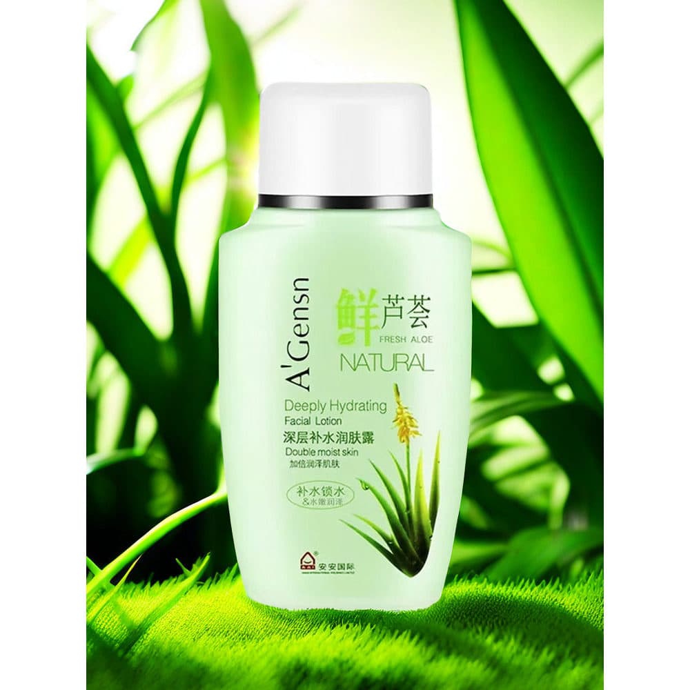 Anjin Pure Fresh Aloe Vera Loção Corporal Hidratante Profunda 125g Loção Hidratante Profunda para a Pele Óleo Facial Hom