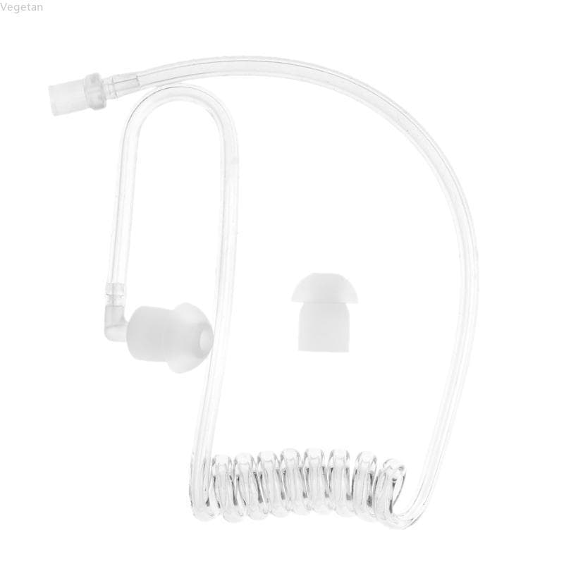 Substituição Acústica Do Tampão Ouvido Tubo Ar Da Bobina Transparente Vegetal Para O Fone