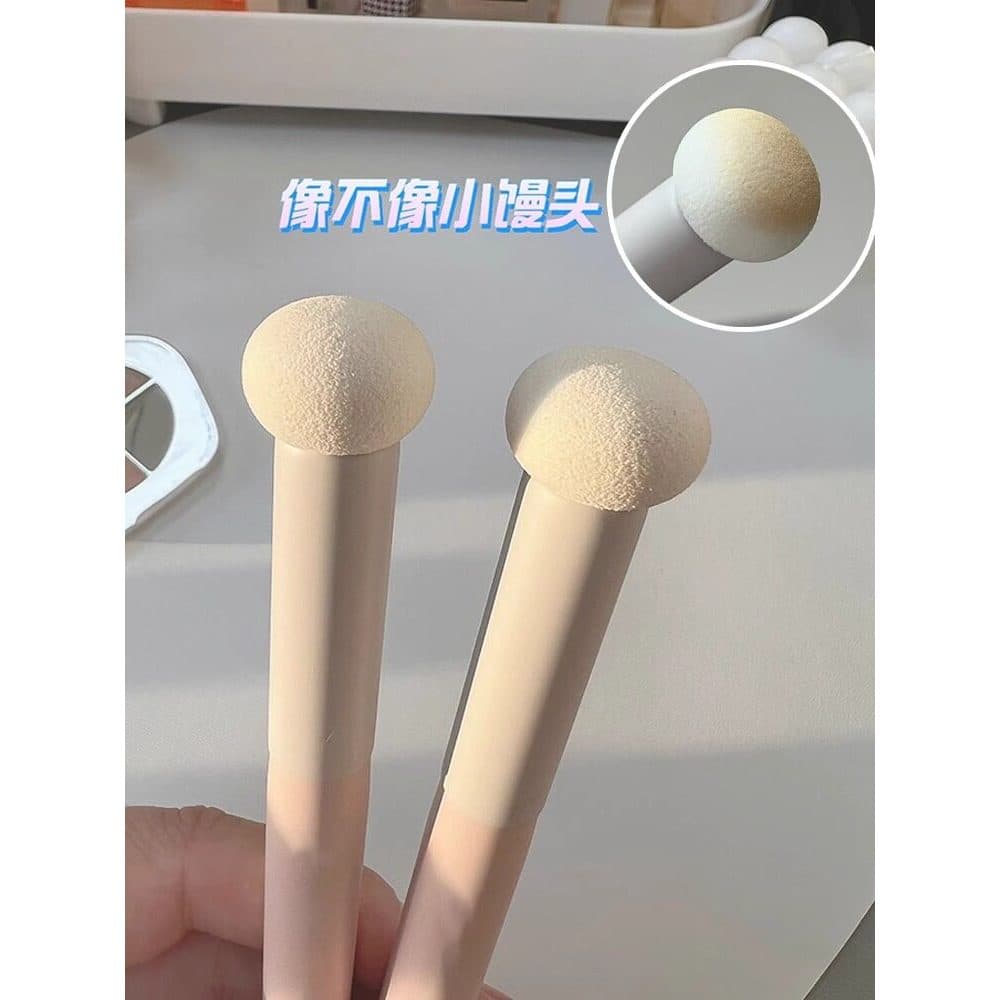 Melhor uso do que pincel corretivo!Cabeça de cogumelo cabeça de esponja serviço Natural preciso sem marcas de escova ras