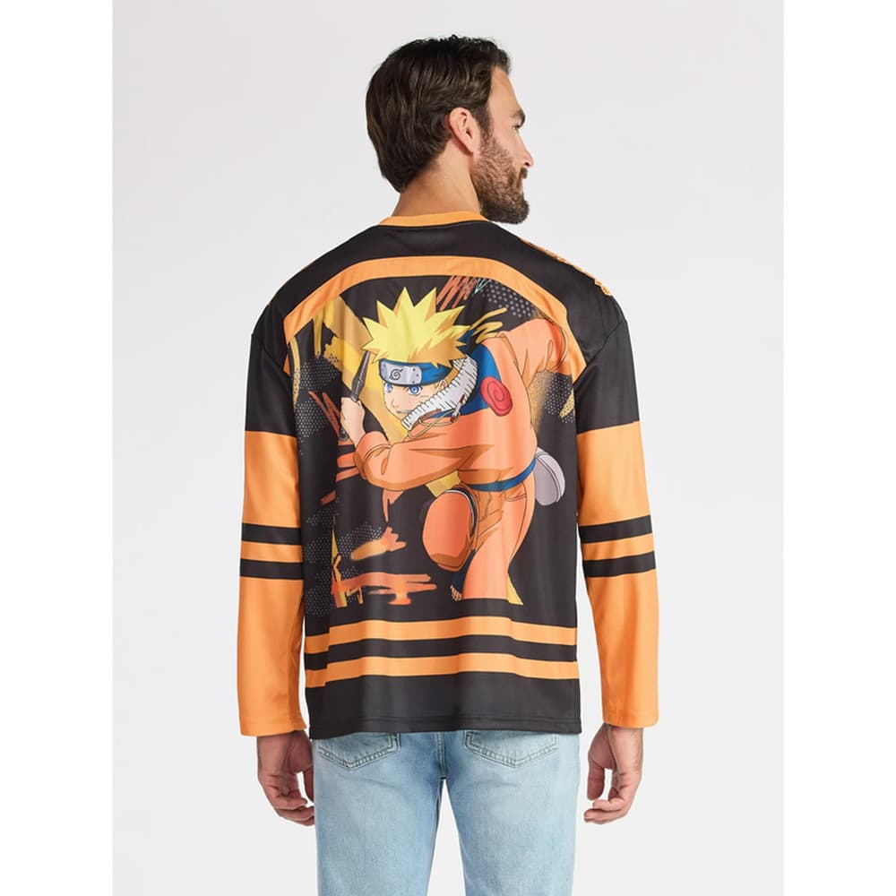 Linda moda rua Casual masculino feminino naruto naruto solto com decote em V leve de secagem rápida respirável impresso