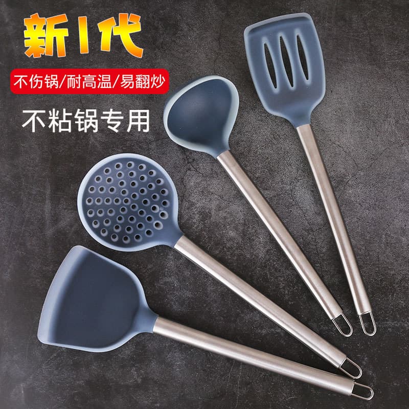 Espátula Espátula Espátula de Silicone Panela Antiaderente Espátula Especial Espátula de Cozinha Colher de Fritura Cozin