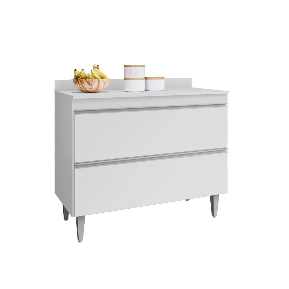🔥PROMOÇÃO🔥Balcão para Pia Cozinha 1,00m| Design Moderno, Prático e Ideal para sua Cozinha| SEM TAMPO - Frete Grátis