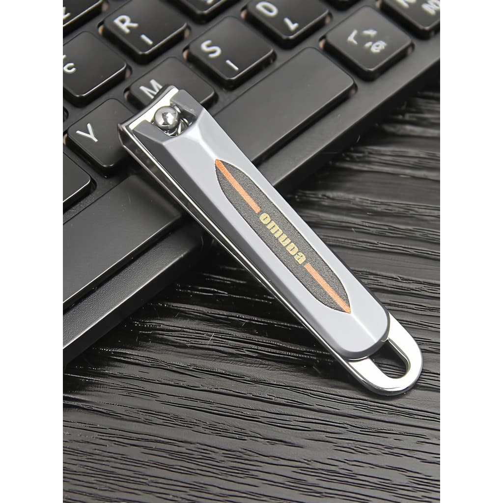Omuda/Omuda Cortador de Unhas de Aço Inoxidável Cortador de Unhas Doméstico Tamanho Grande Cortador de Unhas Ferramentas
