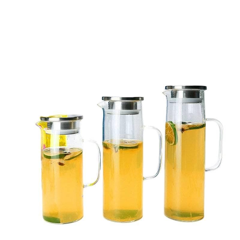 Jarro De Água De Vidro Borossilicato De Grande Capacidade De 1500ml , Grosso Resistente Ao Calor