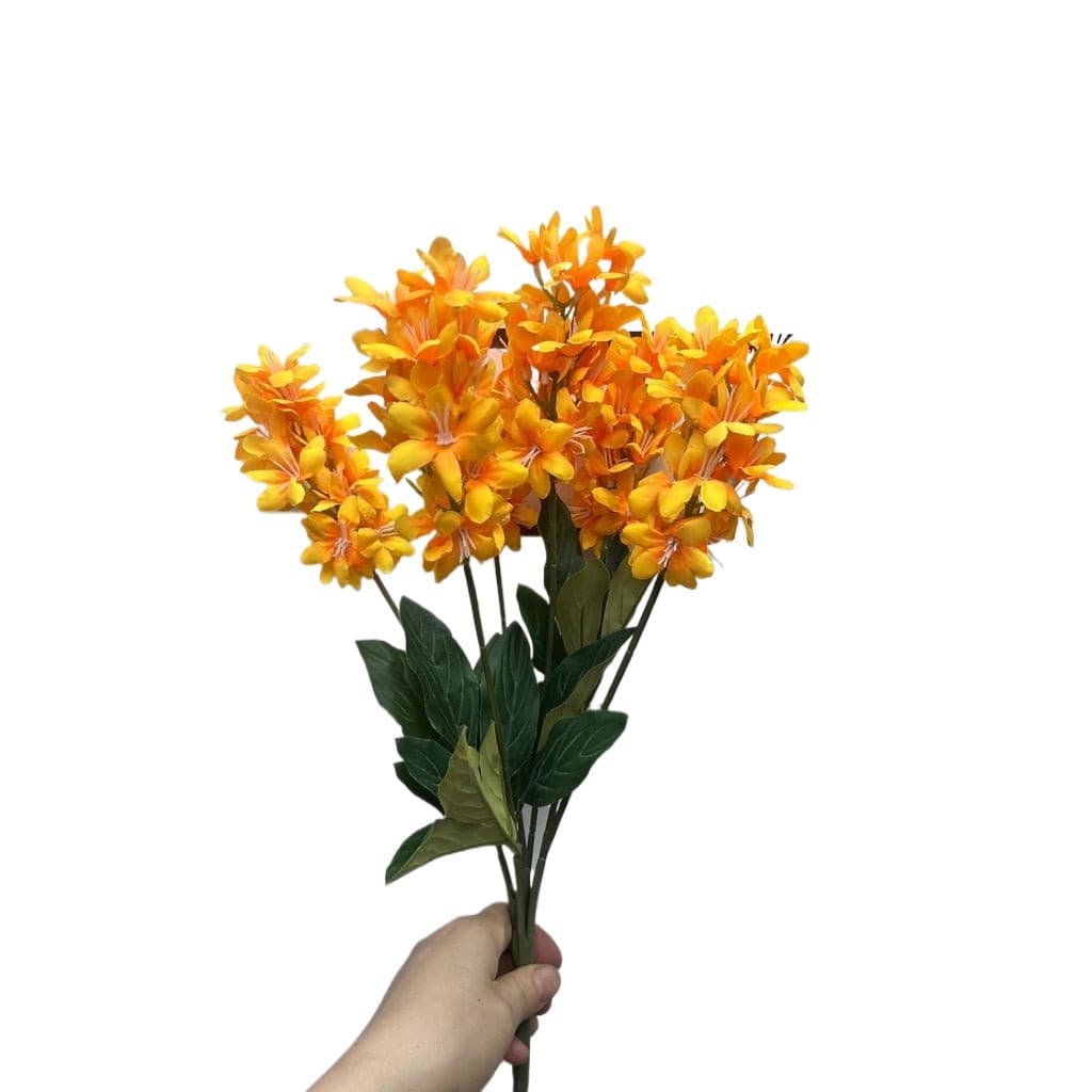 Buquê Artificial de Jacinto 45cm com 6 Galhos Flor Decorativa/h0088
