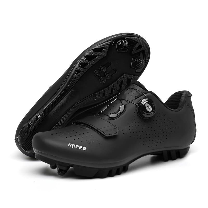 Sapatos De Ciclismo MTB Tênis Masculinos Mountain Bike SPD Grampo Planos Bicicleta Femininos De Estrada PQPU