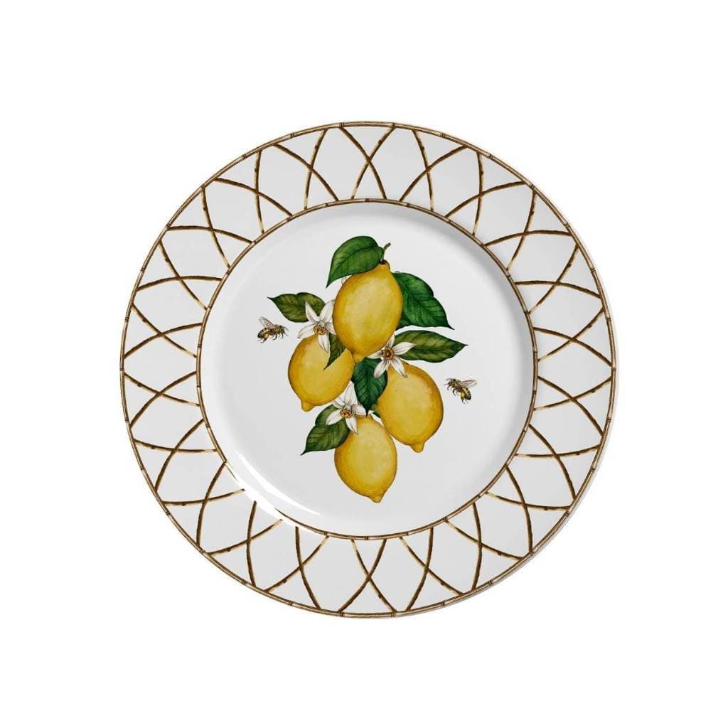 Prato Sobremesa Em Ceramica 20 cm Alleanza Unitario