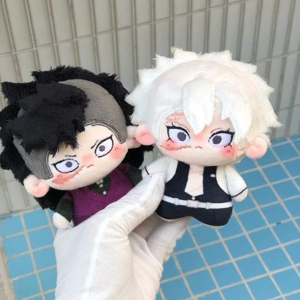 Demon Slayer Tokito Muichiro Yuichiro 10cm Boneca De Algodão Anime Brinquedo De Pelúcia