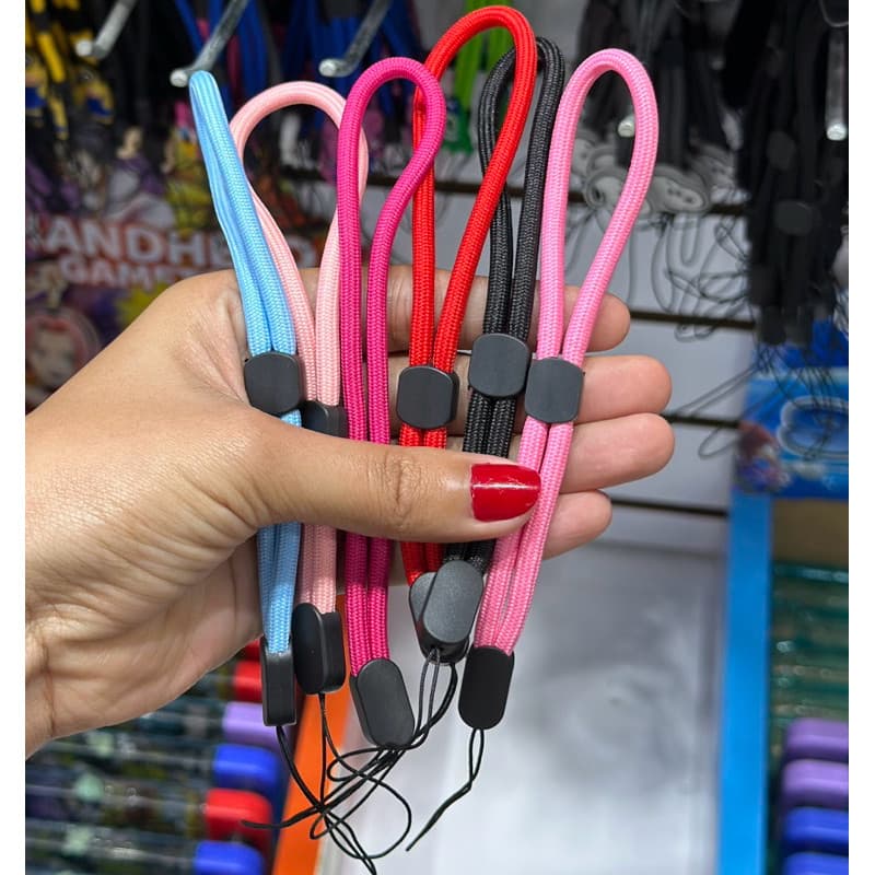 Alça Pulseira Pulso Ajustável Resistente Universal Para Celulares Chaves, muito mais resistente