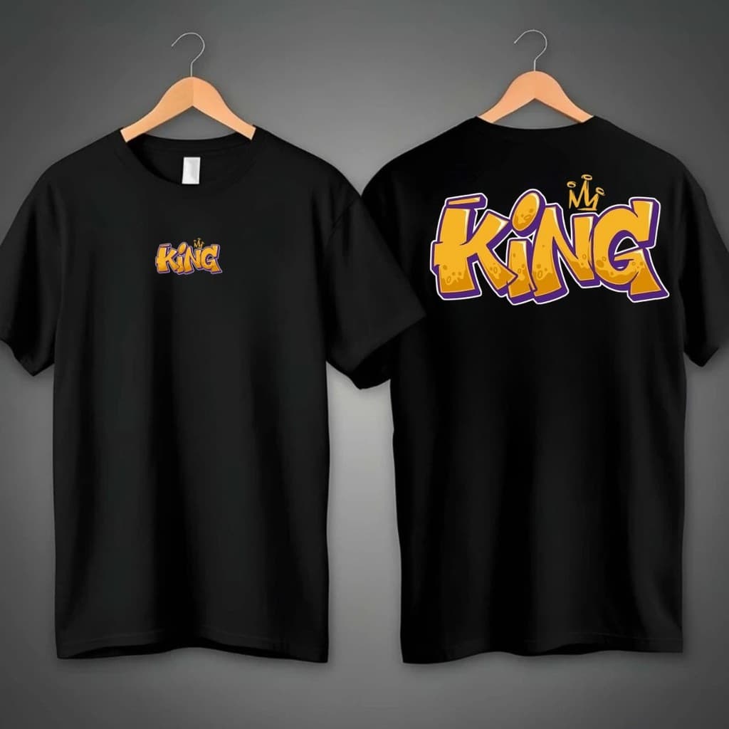 Camiseta Premium Básica T-shirt King 100% Algodão ultra conforto religiosa