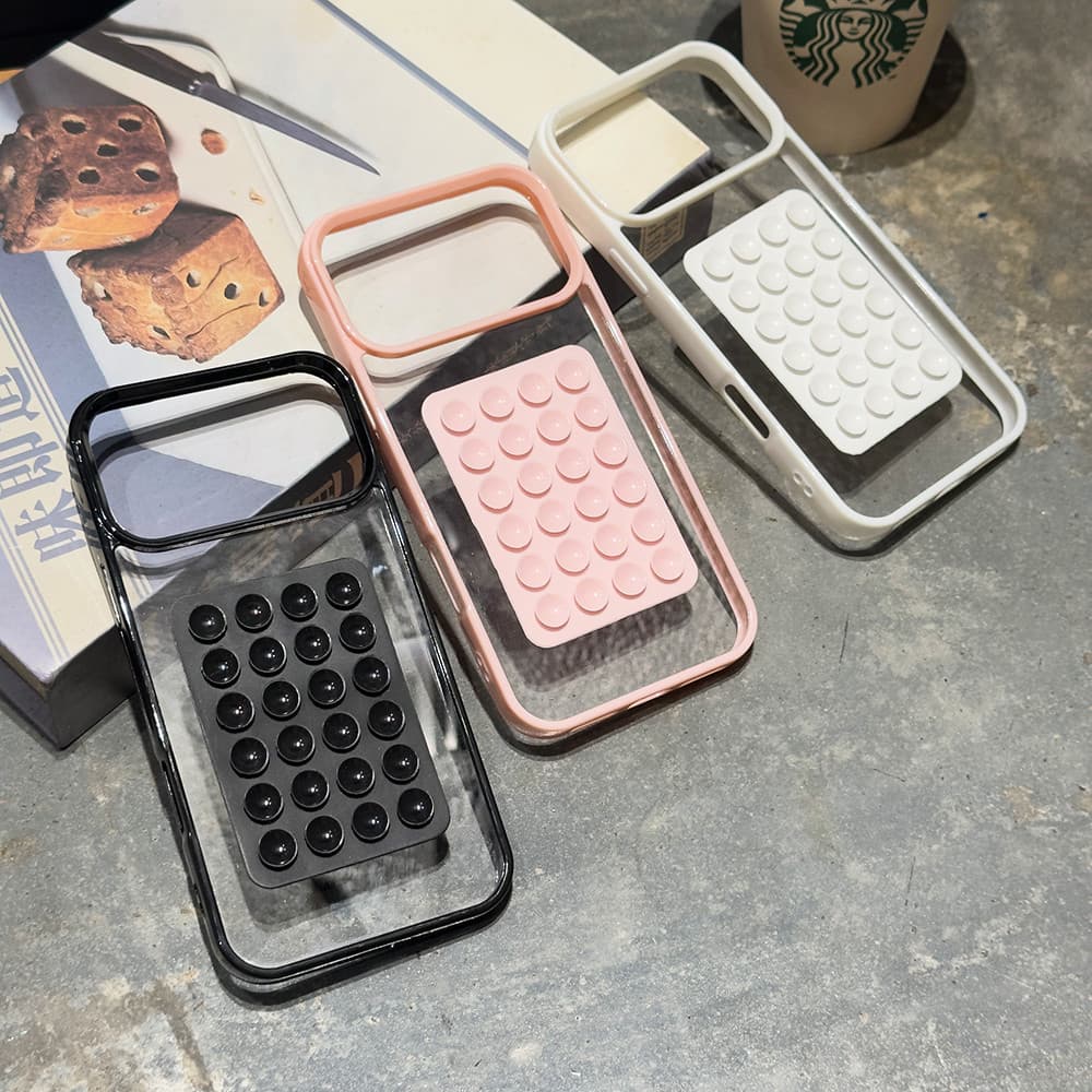 Capa De Telefone Para Xiaomi Redmi Note 14 13 12 Pro Plus 5G 12S 11 10 14C 13C 12C 4G 3D Ventosa Doce Cor