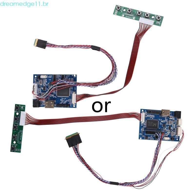 dreamedge11 Para Interface Sinal Placa Controladora LVDS 1ch 6 Bits 40 Pinos Painel LCD